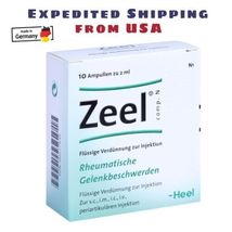 Heel Zeel 10 x 2.0 ml Pain , Inflammation Relief German Product- Ships USA - £41.92 GBP