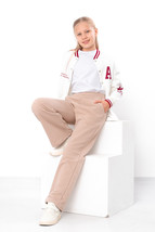 Pants – Girls&#39; Palazzo Cotton Blend, Flared &amp; Comfortable,, Winter,  Nos... - $613.91 MXN+