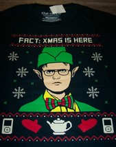 The Office Dwight Schrute As Elf T-Shirt Medium Christmas New w/ Tag - £15.64 GBP