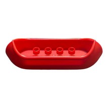 LEGO DUPLO Red Canoe Boat Replacement Part Piece 2x8 - £3.11 GBP