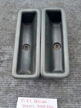 83-87 Prelude 2Dr Coupe Interior Door Pull Handle Black Oem - Both Sides 86k - £46.55 GBP