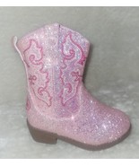 Cowboy Boots Little Kids TODDLER Size US 9 Blush Sparkle Glitter By Pawz... - €13,54 EUR