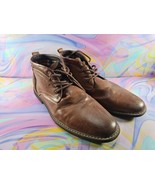 Mountain Creek Men&#39;s Delmar Dress Shoe/Boots, Brown, Size 12 - $33.89 CAD