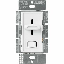 Lutron Skylark S-600PE-WH Eco-Dim Single Pole Preset Dimmer Light Switch... - £10.58 GBP