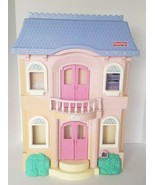 Vintage 1990s Folding Fisher Price Loving Family 6364 Dream Dollhouse 37... - £35.06 GBP