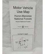 1983 Huron National Forest Motor Vehicle Use Map - $29.69