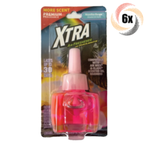 6x Packs Xtra Hawaiian Retreat Oill Refill Air Freshener Odor Eliminator | .71oz - £14.45 GBP