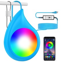 Led Pool Lights With App Control, 10W Rgb Dimmable Underwater Submersible Lights - £69.03 GBP