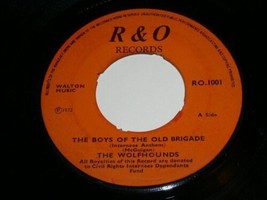 The Wolfhounds Boys Of The Old Brigade Ashtown Road 45 Rpm Record RO Label - £19.97 GBP