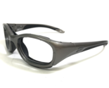 Rec Brille Athletisch Brille Rahmen Slam XL #373 Schwarz Poliert Grau 55... - $60.41