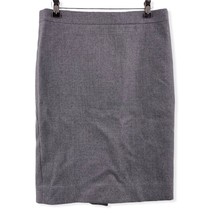 J Crew Grey Wool No 2 Pencil Skirt Size 4 - £15.39 GBP