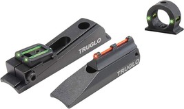 Truglo Brite-Site Xtreme Muzzleloader Red &amp; Rear Green Tritium Fiber, Tg958X - $44.98