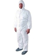 Shieldtech 30 Coveralls with Hood &amp; Boots, Elastic Wrist, Single Suit, S... - £8.46 GBP