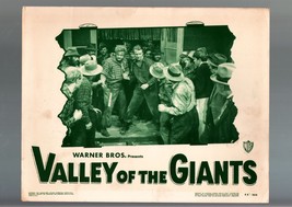 VALLEY OF THE GIANTS-LUMBERJACKS-WAYNE MORRIS-1948-11&quot;X14&quot;-LOBBY CARD VF - £21.65 GBP
