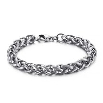  10mm width chain bracelet 16 25cm goldblack link chain bracelets for women men fashion thumb200