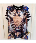 Glaenohy Paris Egyptian Sphinx 3D Graphic Tee - £33.10 GBP