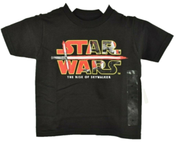 Mad Engine Kids 2T Star Wars The Rise of Skywalker Black T-Shirt New - £9.44 GBP