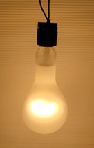 *PV2) Vintage 300W Oversized Standard Base Frosted White Light Bulb - $9.89