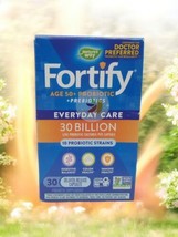 Nature's Way Fortify 50+ Daily Probiotic for Men & Women, 30 Billion Exp 3/25 - $16.82