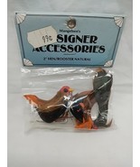 Mangelsens Designer Accessories 2&quot; Gen/Rooster Natural Paper Craft - $8.90