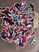 32 pc  Marvel Spider-Man Phone water Bottle Laptop Notebook Decal Sticker Pack - £6.10 GBP