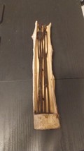 African Black Wood Stick Figurines Carving Mpingo~Maasai~Sculpture~MADE ... - $506.15 MXN