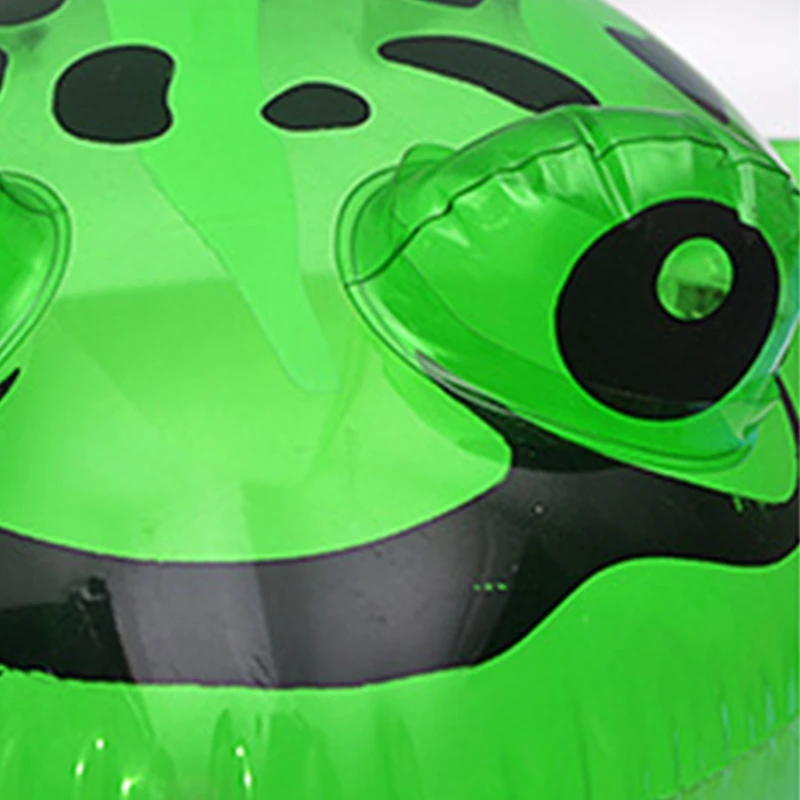 Funny Cute Inflatable Frog with Flashing Light Animal Blow up Toys Party Decor - £10.29 GBP