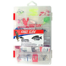 EAGLE CLAW CRAPPIE TACKLE KIT, 53 PIECES - £15.92 GBP