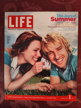 Rare LIFE Magazine July 1 2005 Summer Fun Rachel McAdams Owen Wilson - £15.80 GBP