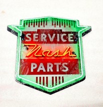 18&quot; NASH sign Neon style sign in Steel metal Jubilee Service parts Garage decor+ - £63.49 GBP