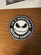 Nightmare Before Coffee Decal 3d Printed Coaster - £3.95 GBP