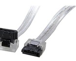 Coboc SC-SATA3-18-LL-SL-90 18&quot; 90 Degree to 180 Degree SATA III 6Gb/s Da... - $167.59 MXN