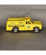 Vintage Hot Wheels Airship Support Team Emergency Truck Yellow 1974 Mala... - £9.11 GBP