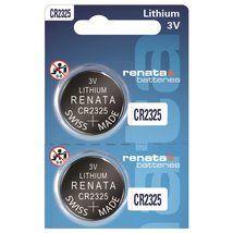 Renata CR2325 Batteries - 3V Lithium Coin Cell 2325 Battery (2 Count) - £4.22 GBP