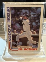 1982 Topps #301 Reggie Jackson New York Yankees HOF - £2.36 GBP