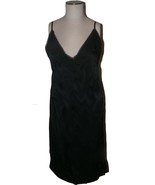 New MAISON MARTIN MARGIELA 42 6 black slip dress with lace runway women's Italy - £610.20 GBP