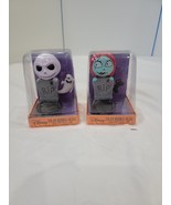 Lot 2 Disney Solar Bobble-Head Nightmare Before Christmas Jack Sally Ske... - €17,36 EUR