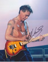Signed Eddie Van Halen Photo With Coa Autographed Guitar Legend - £219.77 GBP
