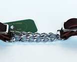 Horse Amish Made In USA Latigo Leather Curb Chain 975L415 - $11.99