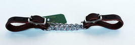 Horse Amish Made In USA Latigo Leather Curb Chain 975L415 - $11.99