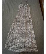 LONG ELEGANT LEGS Black And White Dress Stretch Size Large - $38.51 CAD