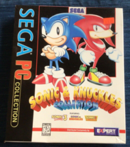 SEALED 1999 Sonic &amp; Knuckles Collection PC Big Box RARE Sega CD Brand New ~801A - £302.85 GBP