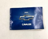 2002 Chevrolet Cavalier Owners Manual Handbook OEM D03B52023 - £24.87 GBP