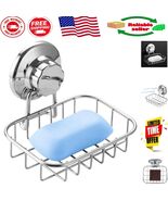 Stainless Steel Suction Cup Soap Holder - Compact and Stylish Organizer - $571.29 MXN