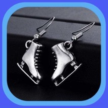 New Unique Super Cute 3D Ice Figure/Skater Skating Earrings Perfect Gift for Ice - £6.39 GBP
