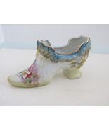 Vintage RS Hand Painted Porcelain Ceramic Antique Victorian Shoe - $15.00