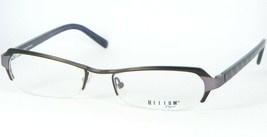 New Helium Paris He 4014E Coffee B EAN S /PLUM Swirl Eyeglasses Frame 52-18-140mm - £43.16 GBP