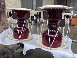 North Korean Longdrum Korean drum percussion instrument - $388.00