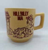 Vintage Stoneware Hillbilly MA Novelty  Made In Japan Coffee Cup - $6.92