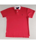 Ralph Lauren Aztec Navajo Southwestern Collared Red Shirt Small 100%Cott... - $39.74 CAD